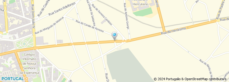 Mapa de Avenida Rodrigues de Freitas