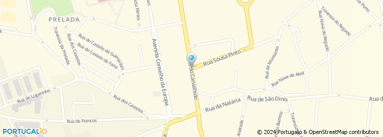 Mapa de Rua do Carvalhido