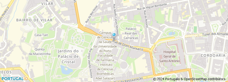 Mapa de Rua Dom Manuel Ii