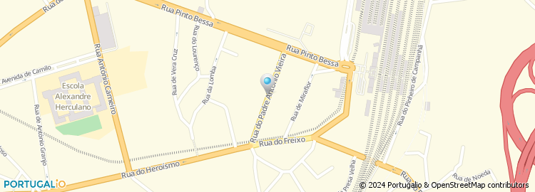 Mapa de Rua Doutor Sousa Ávides