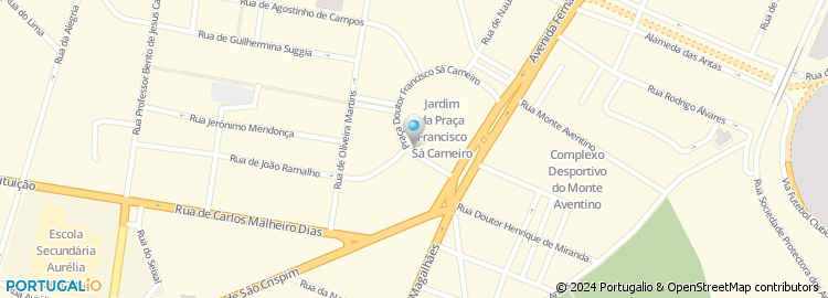 Mapa de Praça Doutor Francisco Sá Carneiro