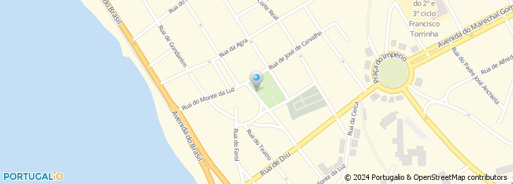 Mapa de Rua Alfredo Ferreira Faria