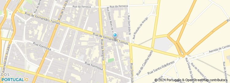 Mapa de Rua Doutor Alves da Veiga