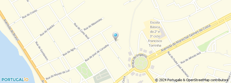 Mapa de Rua João Paulo Freire