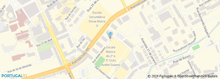 Mapa de + Positivas - Centro de Estudos, Braga