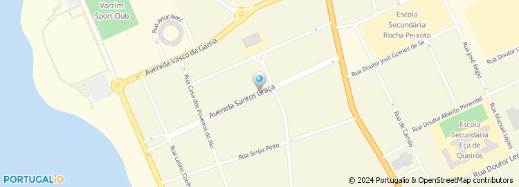 Mapa de Avenida Santos Graça