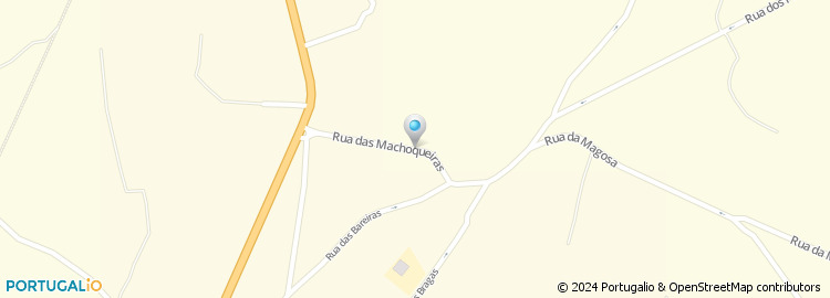 Mapa de Rua das Machuqueiras