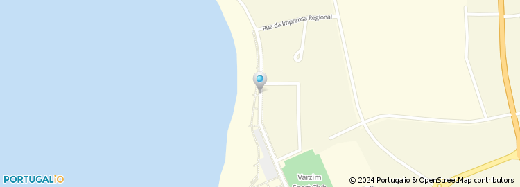 Mapa de Rua do Varzim Sport Clube