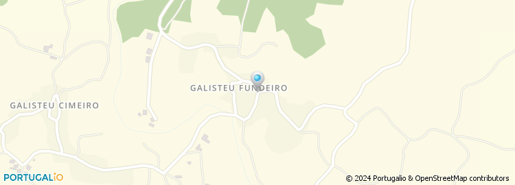 Mapa de Galisteu Fundeiro