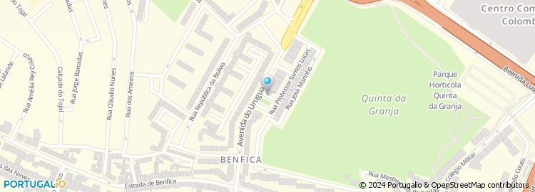 Mapa de Pull & Bear, Benfica