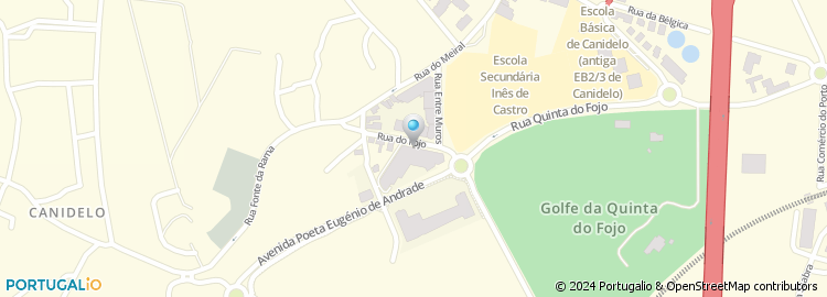 Mapa de Quiosque Veleiro da Marina, Unipessoal, Lda