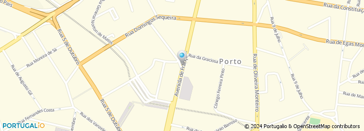 Mapa de Raul Antunes - Equip. Hoteleiros, Lda