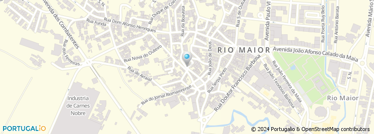 Mapa de Reciprémio, Unipessoal Lda, Rio Maior - Reciclagem de Resíduos e Comércio de Peças Usadas
