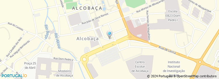 Mapa de Recoalco - Represent. e Comércio de Maquinas de Alcobaça, Lda
