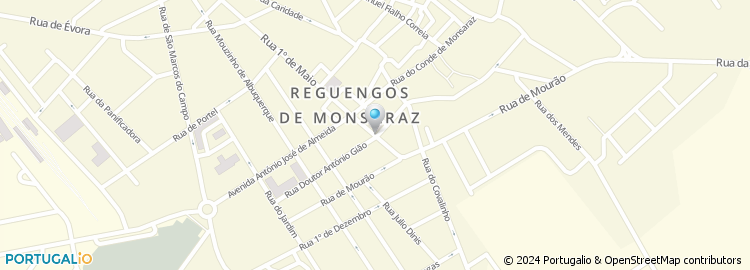 Mapa de Rua General Humberto Delgado
