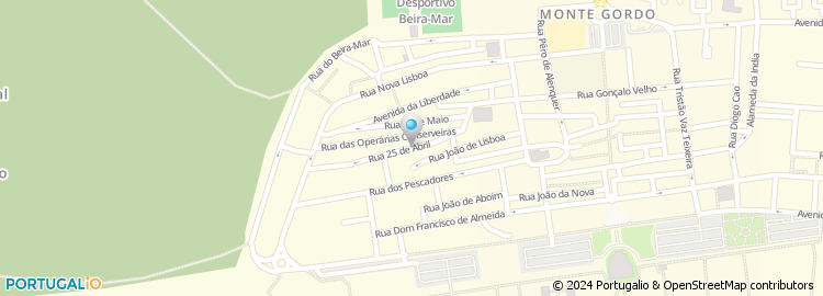 Mapa de Residencial Paiva, Lda