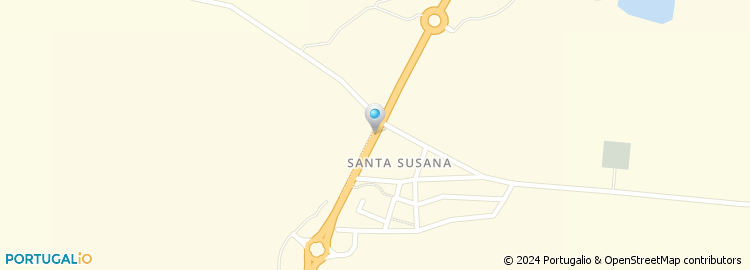 Mapa de Residencial Santa Susana