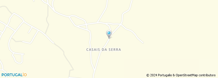 Mapa de Restaurante - A Lareira do Vale São Jião Lda
