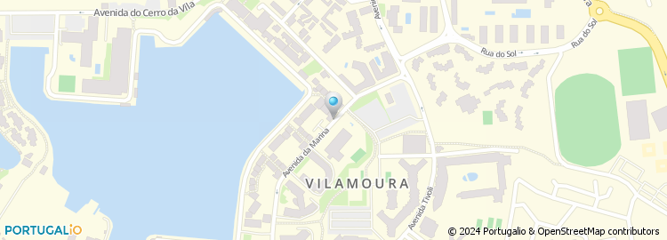 Mapa de Restaurante Capriccio Vilamoura