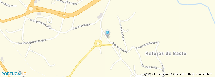 Mapa de Restaurante dom Basto, Lda