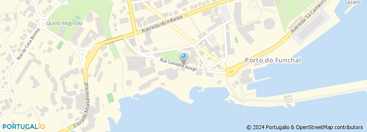 Mapa de Restaurante O Portuario