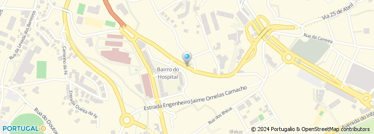 Mapa de Restaurante Queijo de Carvalho