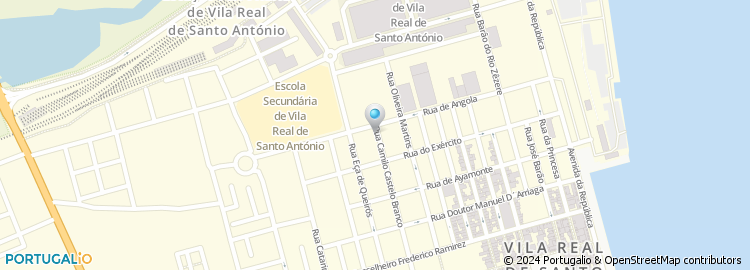 Mapa de Restaurante Sabor Algarvio