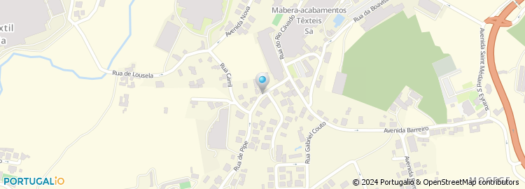 Mapa de Ricardo Machado Pereira, Unipessoal Lda