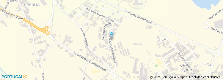 Mapa de Rua Major Cabral Quadros
