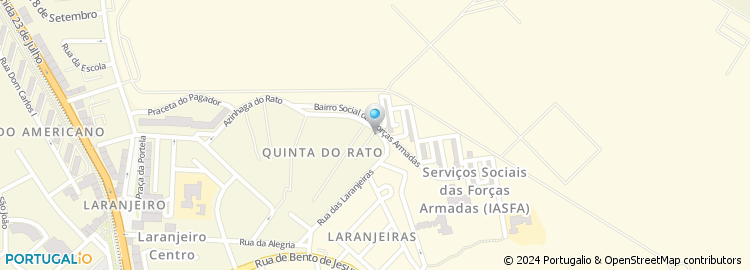 Mapa de Riocede - Empresa de Trabalho Temporario, Lda
