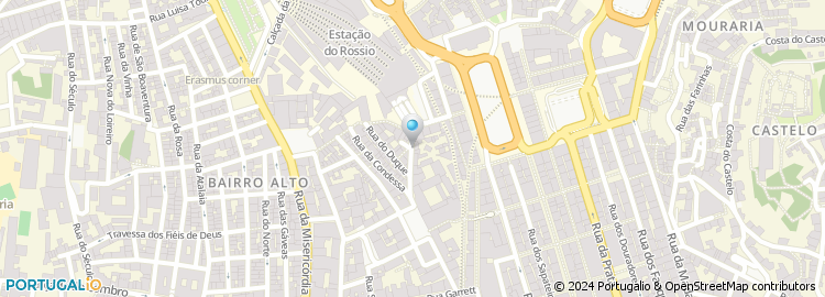 Mapa de Rodrigues & Trigueiros - Actividades Hoteleiras, Lda