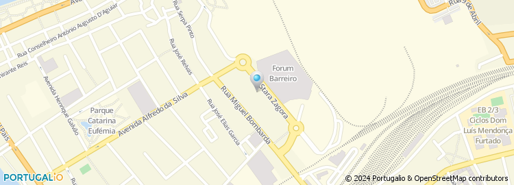 Mapa de Rr Center, Forum Barreiro