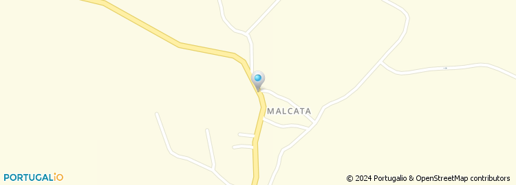 Mapa de Malcata