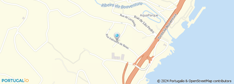 Mapa de Rua Palmeira de Baixo