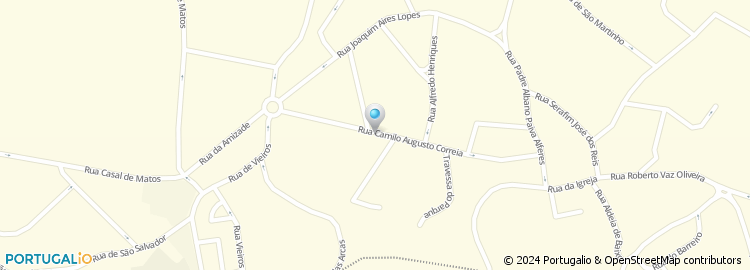 Mapa de Rua Camilo Augusto Correia