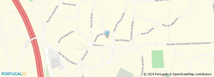 Mapa de Rua da Abelheira