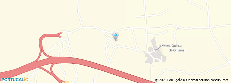 Mapa de Rua Quinta das Laranjeiras
