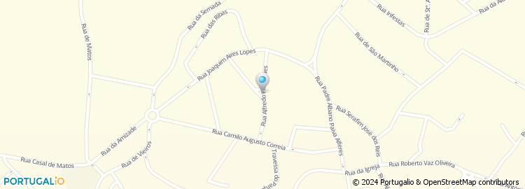 Mapa de Rua Alfredo Henriques