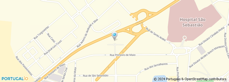 Mapa de Rua Doutora Maria de Lourdes Portela