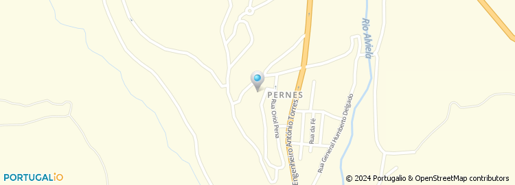 Mapa de Rua General Valente Carvalho