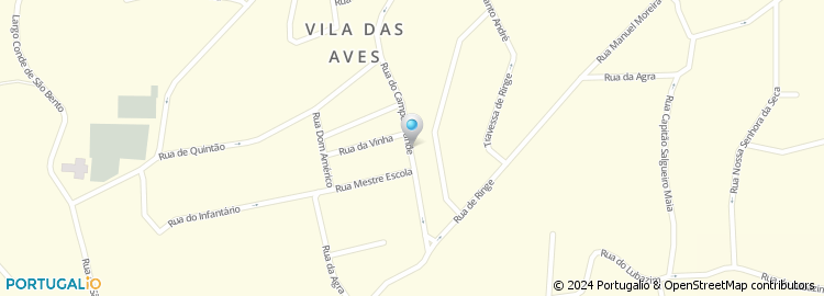Mapa de Rua do Campo Grande