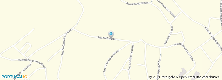 Mapa de Rua Encosta