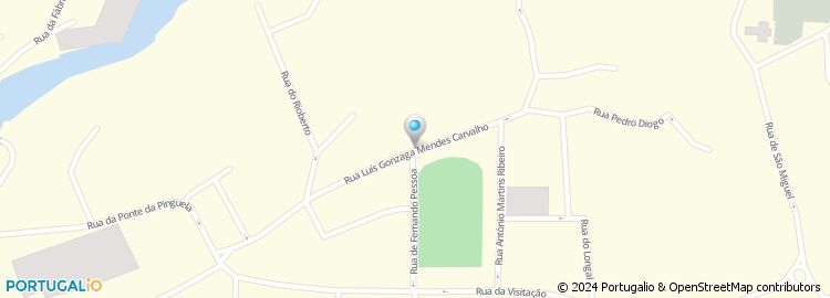 Mapa de Rua Luís Gonzaga Mendes de Carvalho
