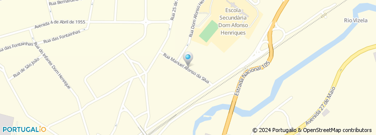 Mapa de Rua Manuel Afonso Silva