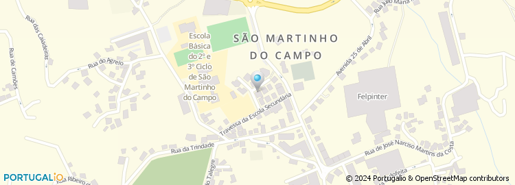 Mapa de Rua Padre Alberto Lameira Matos
