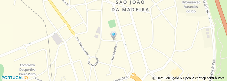 Mapa de Apartado 115, São João da Madeira