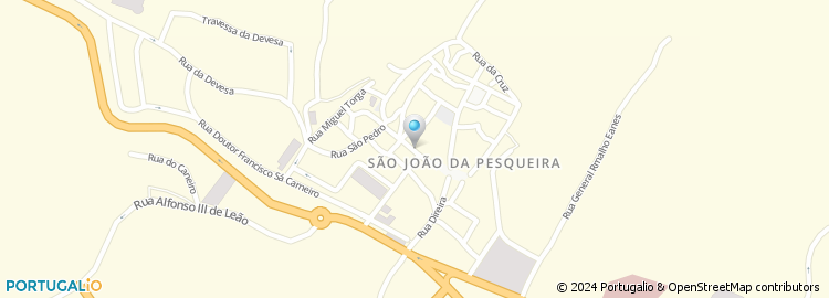 Mapa de Rua Doutor Paradela de Oliveira