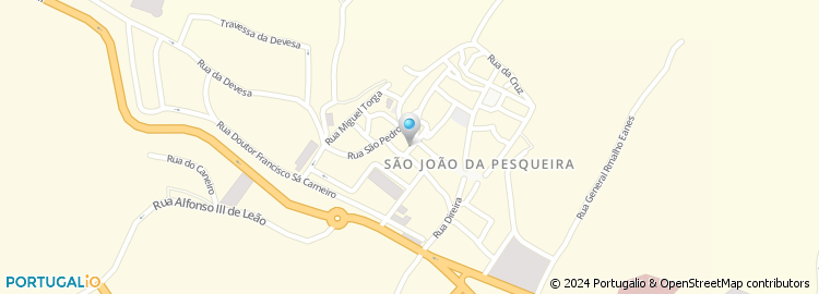 Mapa de Travessa Doutor Paradela de Oliveira