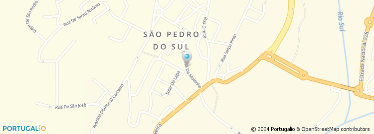 Mapa de Calçada de São Pedro
