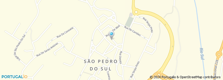 Mapa de Rua São Sebastião